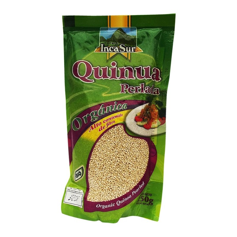 Quinoa pÃ©ruvienne blanche PerlÃ©e certifiÃ©e Biologique IncaSur ...