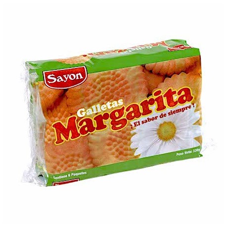 Margarita Biscuits à la vanille Sayón 6x46.5g