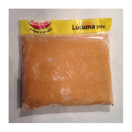 Pulpe de Lúcuma Surgelée Fruttimania 250g - 12 sachets