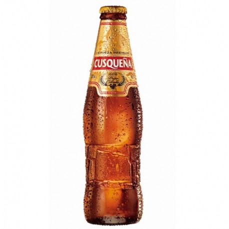 Bière Blonde péruvienne Cusqueña 4,8° 33cl - Carton de 24