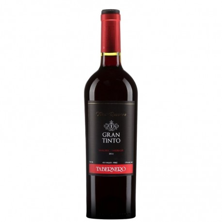 Vin rouge Gran Tinto Malbec Merlot Tabernero 2017 13,5° 75cl