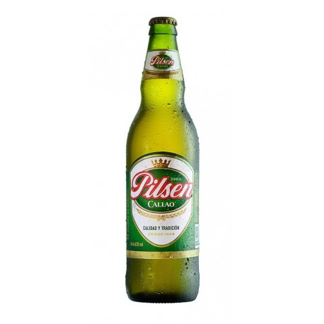 Bière Blonde péruvienne Pilsen Callao 5° 305ml - Carton de 24