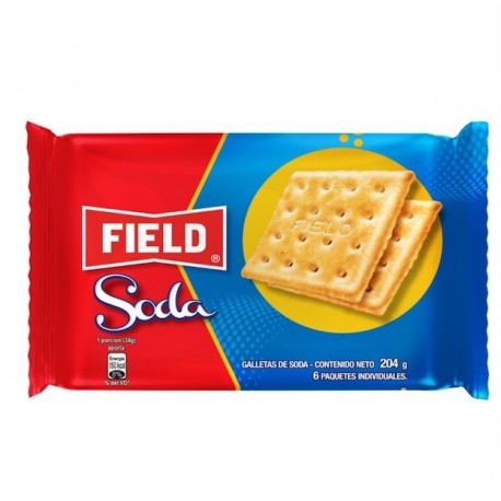 Soda Field Biscuits Crackers 6x32g