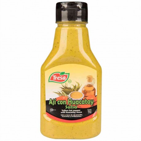 Sauce Ají­ con Huacatay Tresa 370g - EL INTI - La Boutique péruvienne