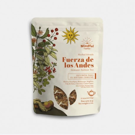 Infusion Fuerza de los Andes Mindful 60g