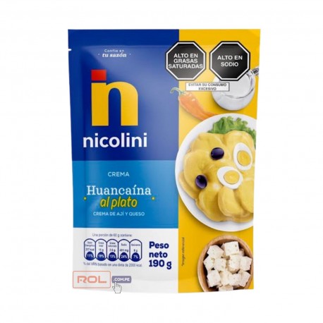 Crème Huancaína Nicolini 190g