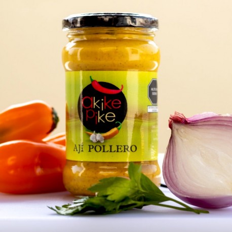 Sauce au Piment jaune Ají­ Pollero Akike Pike 300g