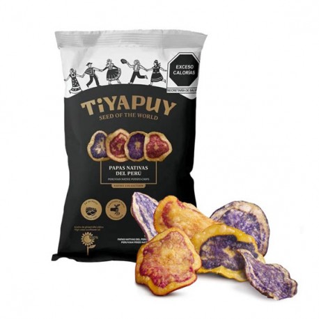 Chips de Pommes de terre Natives Tiyapuy 160g