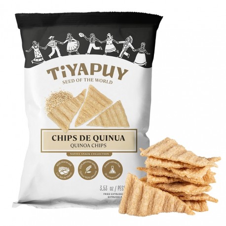 Chips de Quinoa Nature Tiyapuy 100g