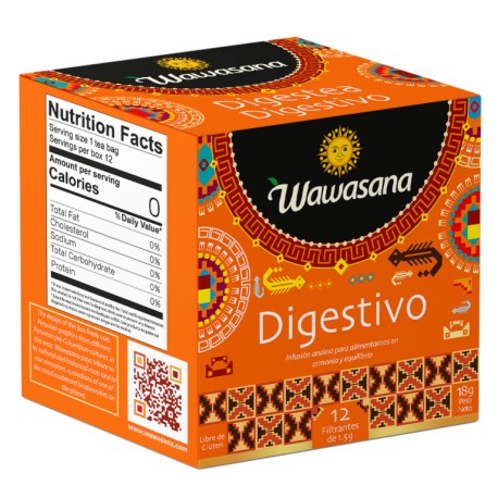 Digestivo Infusion Andine Wawasana - EL INTI - La Boutique péruvienne