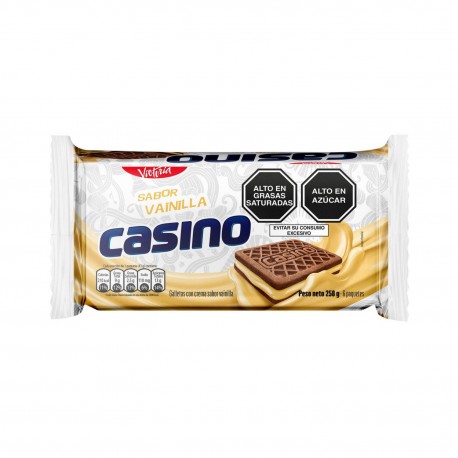 Biscuits Casino saveur Vanille Victoria 6x43g 258g