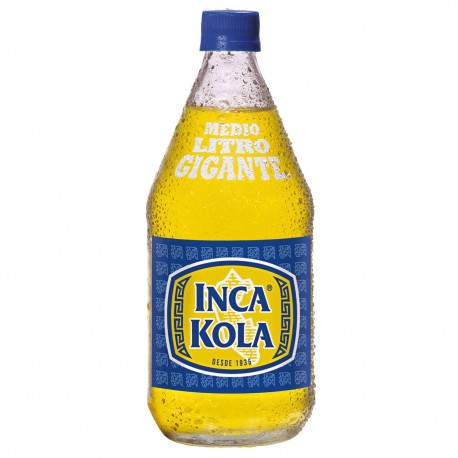 Inca Kola Gordita 625ml - La Bouteille iconique d'Inca Kola en verre - EL INTI - La Boutique péruvienne