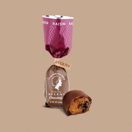 Chocoteja Raisins secs & Pisco Helena 26g - EL INTI - La Boutique péruvienne