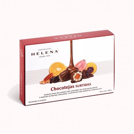 Boîte de 6 Chocotejas Helena Assorties 180g