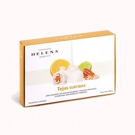 Boîte de 6 Tejas Helena Assorties 180g