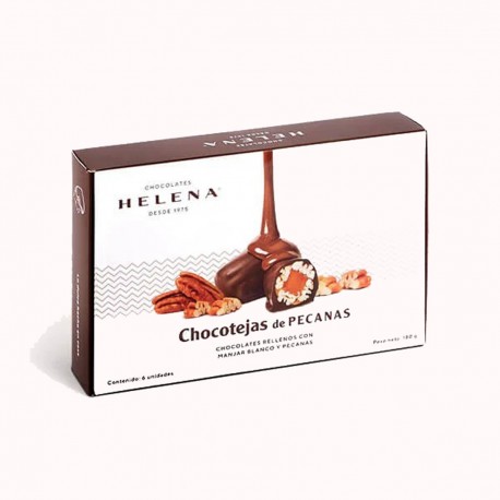 Boîte de 6 Chocotejas à la Noix de pécan Helena 180g - EL INTI - La Boutique péruvienne