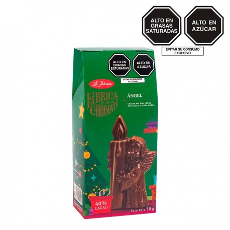 Figure d'Ange en Chocolat au Lait 40% La Ibérica 50g - EL INTI - La Boutique péruvienne