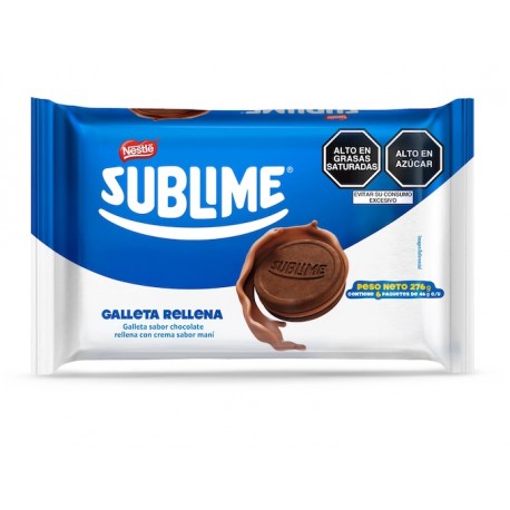 Sublime Biscuits fourrés au Chocolat Nestlé 6x46g 276g