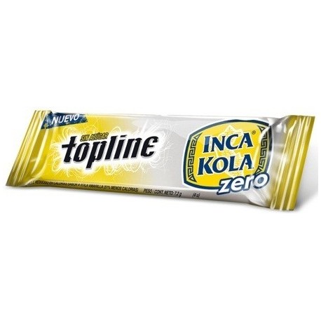 Chewing-gum goût Inca Kola Zero Topline Arcor 11g