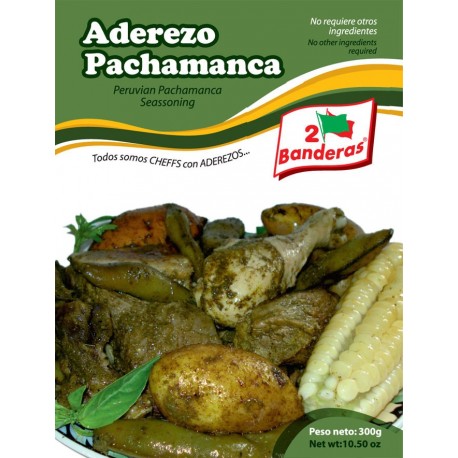 Assaisonnement liquide pour préparation de la Pachamanca à la casserole 2 Banderas / Plat du Pérou
