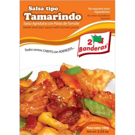Assaisonnement liquide Tamarindo (Cuisine péruvienne fusion Chifa) 2 Banderas 100g
